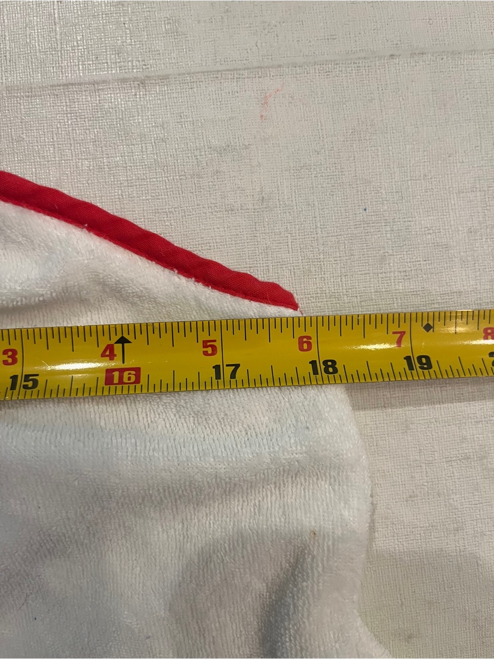 Vintage white terrycloth Sundress with Color-Trim Straps and snap buttons. Cute! - Picture 8 of 9